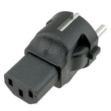 IEC C13 to Europe CEE7/7 Plug Adapter