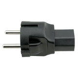 IEC C13 to Europe CEE7/7 Plug Adapter
