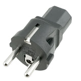 IEC C13 to Europe CEE7/7 Plug Adapter
