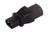 IEC C13 to IEC C8 Plug Adapter