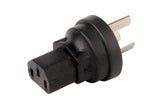 IEC C13 to China GB2099 Plug Adapter