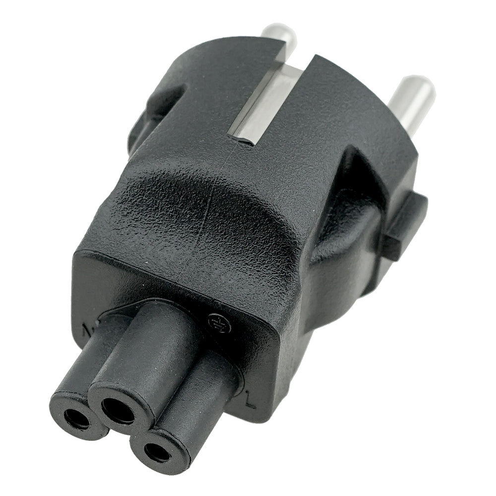 IEC C5 to Europe CEE7/7 Plug Adapter