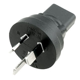 IEC C13 to Australia AS3112 Plug Adapter