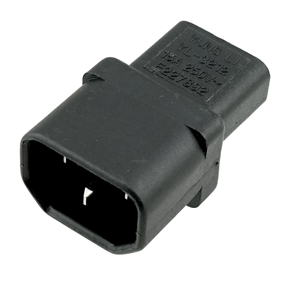 IEC C13 to IEC C14 Plug Adapter