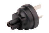 IEC C5 to Australia AS3112 Plug Adapter 1714