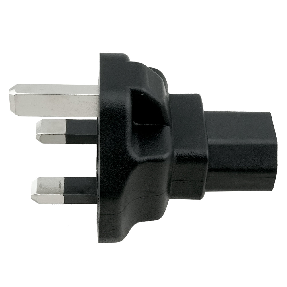 IEC C13 to UK BS1363 Plug Adapter