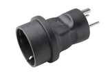 Europe CEE7/7 to Denmark AFSNIT 107-2-D1 Plug Adapter 9919