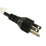 USA NEMA 5-15P to Right Angle C13 Power Cord - 6 ft