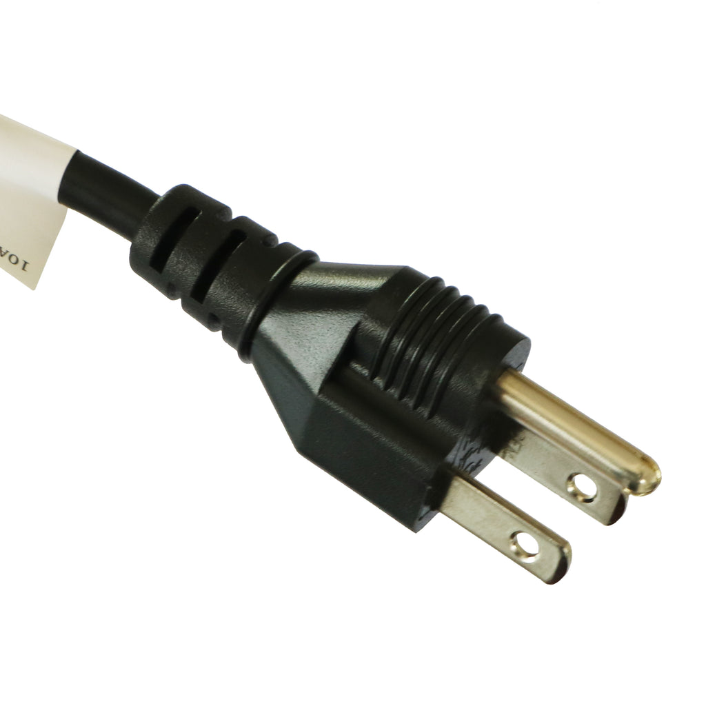USA NEMA 5-15P to Right Angle C13 Power Cord - 6 ft