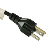 USA NEMA 5-15P to Right Angle C13 Power Cord - 6 ft
