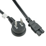 Polarized Angled 1-15P to Polarized C7 Power Cord - 6 ft
