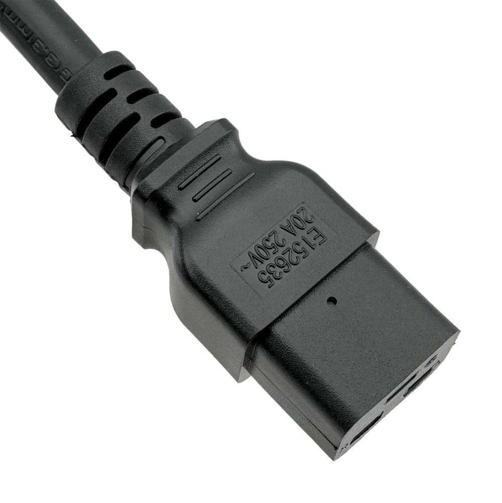 USA NEMA 6-20P to C19 Power Cord