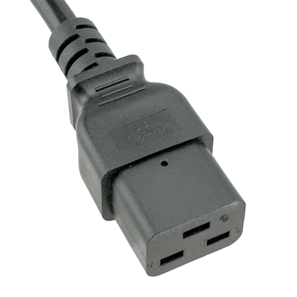 IEC 60309 316P6 International to C19 Power Cord - 15 ft