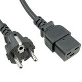 Europe CEE7/7 to C19 Power Cord - 10 ft