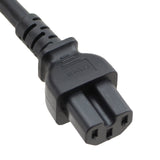 GLOBAL IEC C14 to C15 10A Cords: Multiple Colors + Lengths