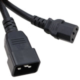 IEC C20 to C13 15A Cords: Multiple Lengths