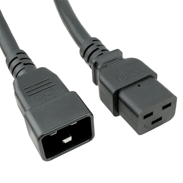 IEC C20 to C19 20A SJT - 6 ft – SIGNAL+POWER