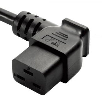 Right Angle IEC C19 Europe Low Smoke Zero Halogen Cable