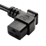 Right Angle IEC C19 Power Cord Receptacle (YC-18L)