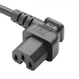 Right Angle IEC C15 Power Cord Receptacle (YC-20L)
