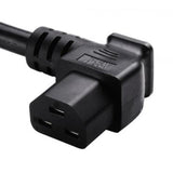 Right Angle IEC C21 Power Cord Receptacle (YC-25L)