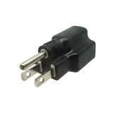 NEMA 5-20R to NEMA 5-15P Plug Adapter