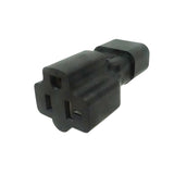 NEMA 5-20R to IEC C14 Plug Adapter