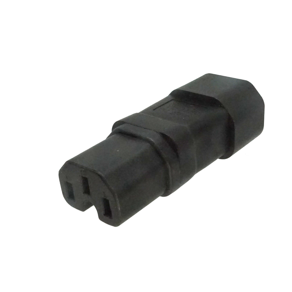 IEC C15 to IEC C14 Plug Adapter