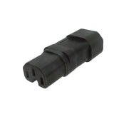 IEC C15 to IEC C14 Plug Adapter