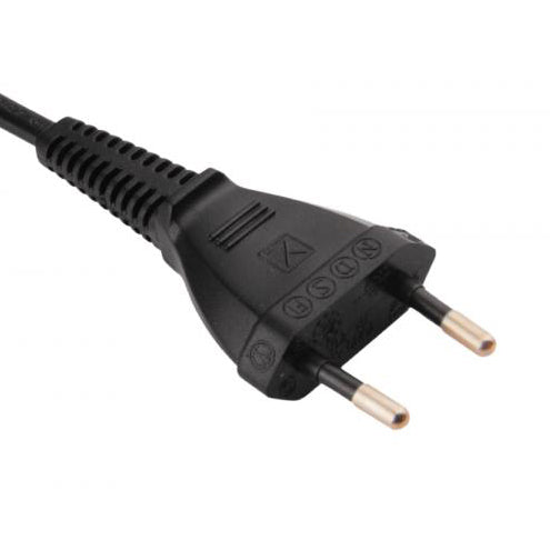 CEE7/16 Europlug 2 Prong Power Cord Plug LSZH