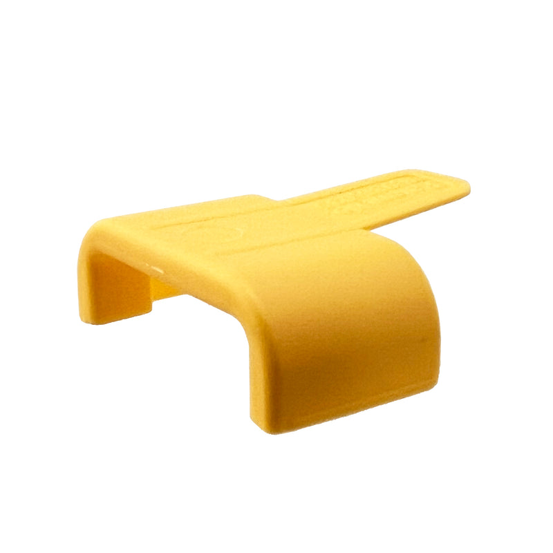 ($0.65 each) Batch C14 Secure Sleeve Tab Bottom Half - Yellow