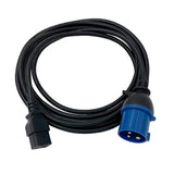 IEC 60309 316P6 International to C19 Power Cord - 15 ft