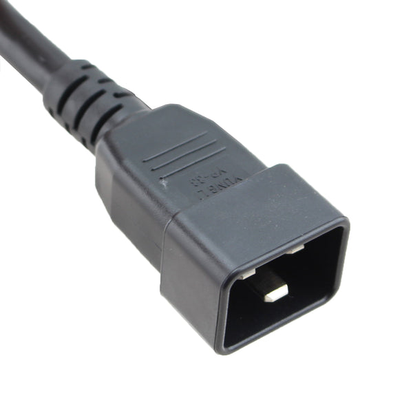 IEC C20 to C21 Cords: Multiple Colors and Lengths – SIGNAL+POWER