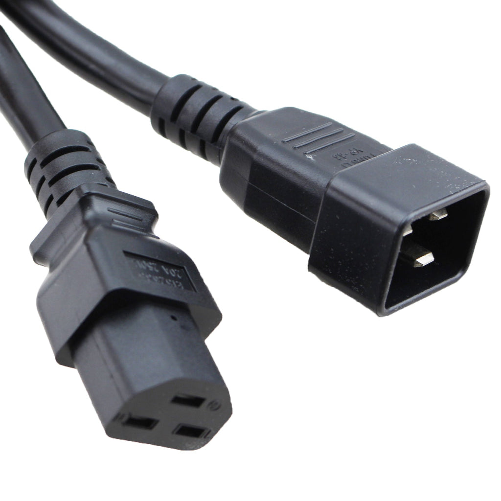 IEC C20 to C21 Cords: Multiple Colors and Lengths – SIGNAL+POWER