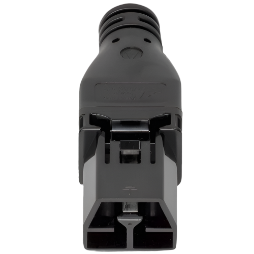 Saf-D-Grid to Saf-D-Grid T-Latch Plug, Double End, 6M, 18/3 ST, 10A 600V