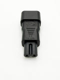 IEC C7 to IEC C14 Plug Adapter
