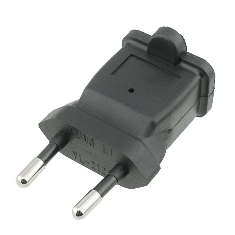 USA NEMA 1-15R to Europe CEE7/16 Plug Adapter