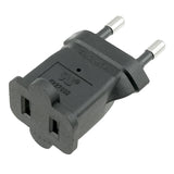 USA NEMA 1-15R to Korea KSC 8305 Plug Adapter