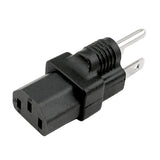 IEC C13 to NEMA 5-15P Plug Adapter 1423