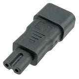 IEC C7 to IEC C14 Plug Adapter