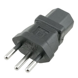 IEC C13 to Swiss SEV 1011 Plug Adapter