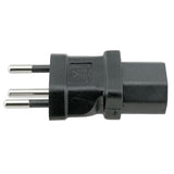 IEC C13 to Swiss SEV 1011 Plug Adapter