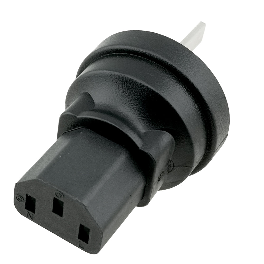 IEC C13 to Australia AS3112 Plug Adapter 2214