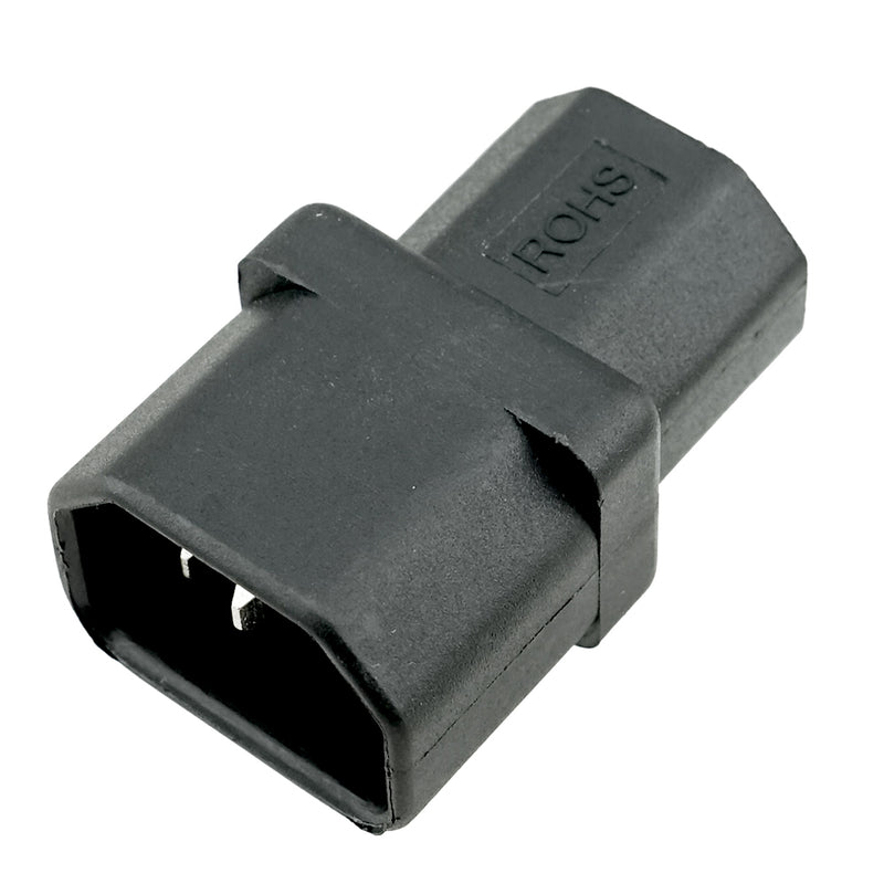 IEC C13 to IEC C14 Plug Adapter