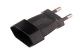 Europe CEE7/16 to Korea KS C 8305 Plug Adapter