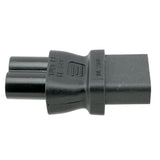 IEC C13 to IEC C6 Plug Adapter