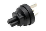 IEC C5 to China GB2099 Plug Adapter