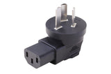 Angled IEC C13 to China GB2099 Plug Adapter