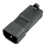 USA NEMA 5-15R to IEC C14 Plug Adapter