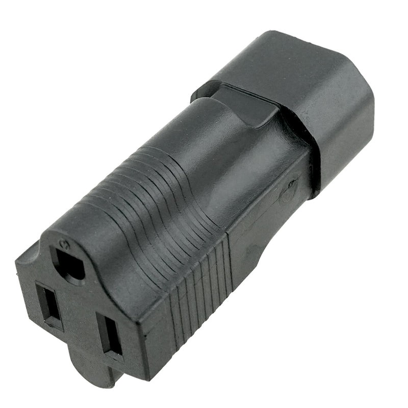 NEMA 5-15R to IEC C14 Plug Adapter 6697